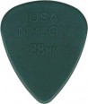 Lot de 6 médiators Nylon standard 0,88 Medium-dur