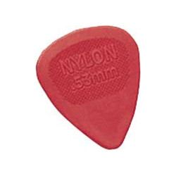 Lot de 6 médiators Nylon MIDI 0,53 EXTRA-SOUPLE