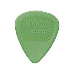Lot de 6 médiators Nylon MIDI 0,94 MEDIUM