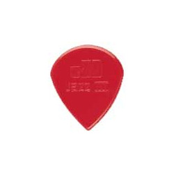 Lot de 6 médiators Nylon Jazz III Rouge 1,38mm pointu