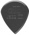 Lot de 6 médiators Nylon Jazz III Noir 1,38mm pointu