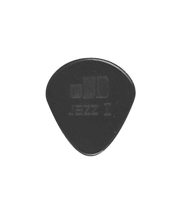 Lot de 6 médiators Nylon Jazz I Noir 1,10mm très arrondi