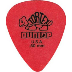 Lot de 6 médiators Tortex 0,50 Extra-souple