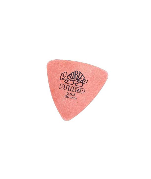 Lot de 6 médiators Tortex TRIANGLE 0,50 EXTRA-SOUPLE