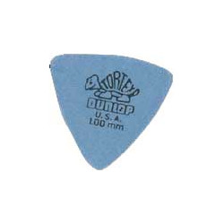 Lot de 6 médiators Tortex Triangle 1,00 Medium-dur
