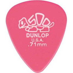 Lot de 6 médiators Delrin 0,71 MEDIUM