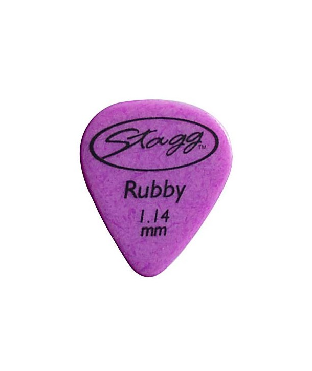 Lot de 6 médiators Rubby 1,14 DUR