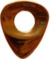 Médiator Dugain Plaqué or 18 carats