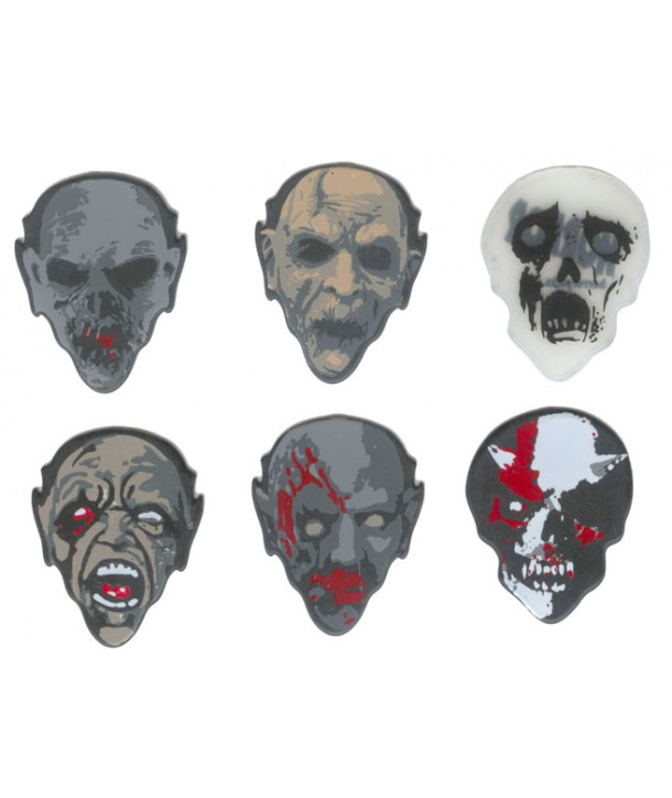 Lot de 6 médiators Monster-Picks monsters6