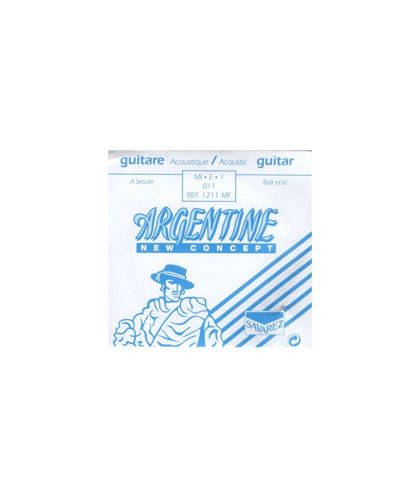 Corde manouche à l'unité à boule Light Mi aigue