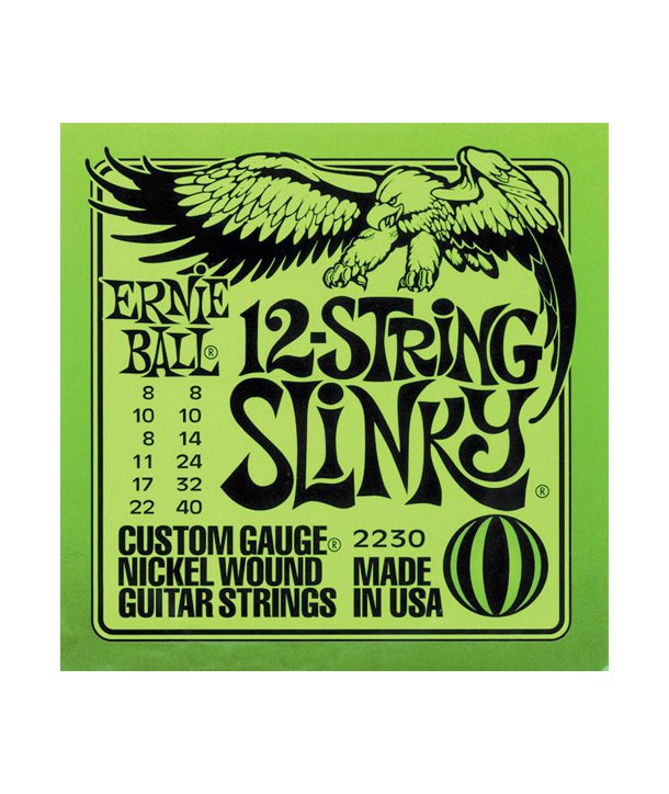 12 Saiten für E-Gitarren Slinky 8-40