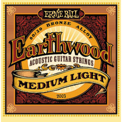 Acoustic strings set Earthwood Bronze Medium Light 12-54