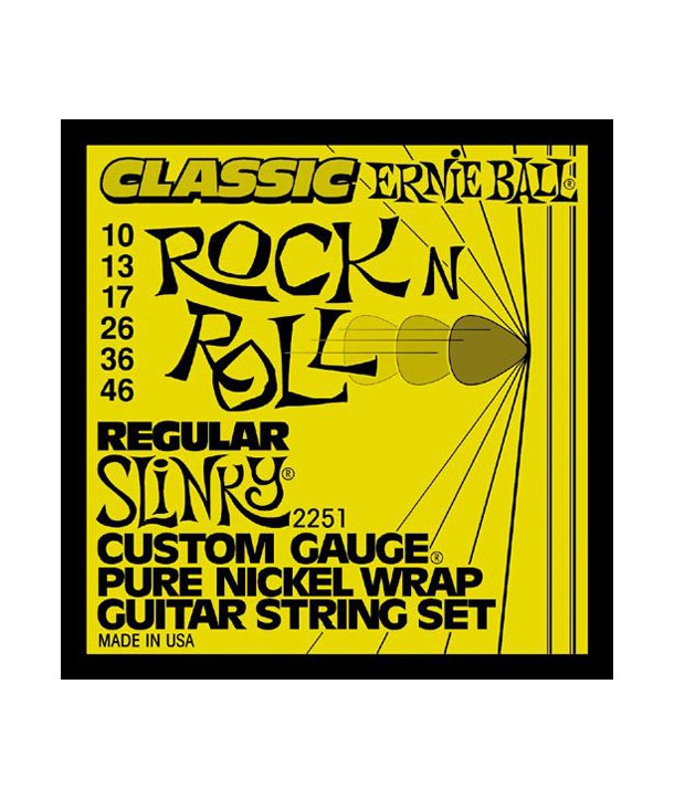 Electric strings set Regular Slinky Classic 10-46Jeu de Cordes électrique Regular Slinky Classic 10-46