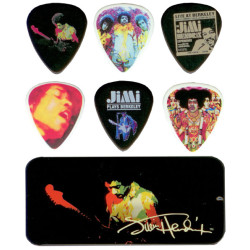 Lot de 12 médiators Celluloid Jimi Hendrix Heavy Band of Gypsys