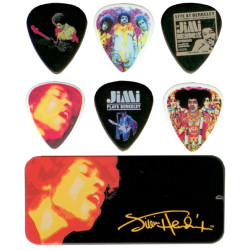 Lot de 12 médiators Celluloid Jimi Hendrix Heavy Electric Ladyland