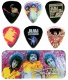 Lot de 12 médiators Celluloid Jimi Hendrix Medium Are You Experienced