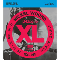 Electric strings set Nickel Wound Heavy 12-54