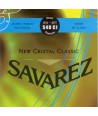 Jeu de cordes classique NEW CRISTAL CLASSIC Bleu Tension forte 540CJ