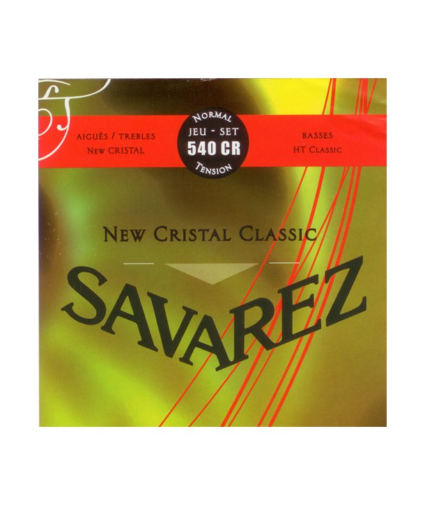Jeu de cordes classique NEW CRISTAL CLASSIC Rouge Tension normale 540CR