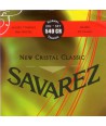 Jeu de cordes classique NEW CRISTAL CLASSIC Rouge Tension normale 540CR