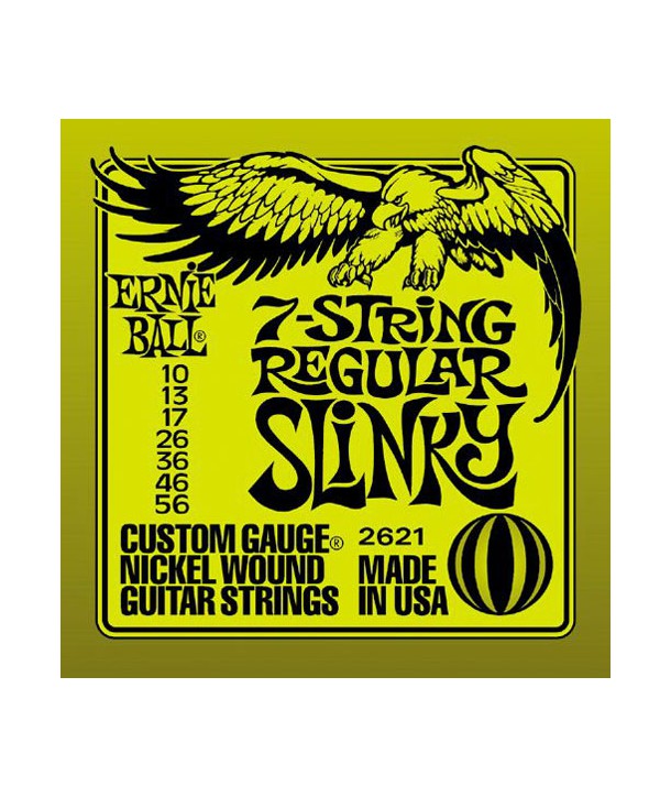 7 Saiten für E-Gitarren Regular Slinky 10-56