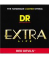 Jeu de cordes Extra Life Medium Red Devils Basse 5-cordes 45-125