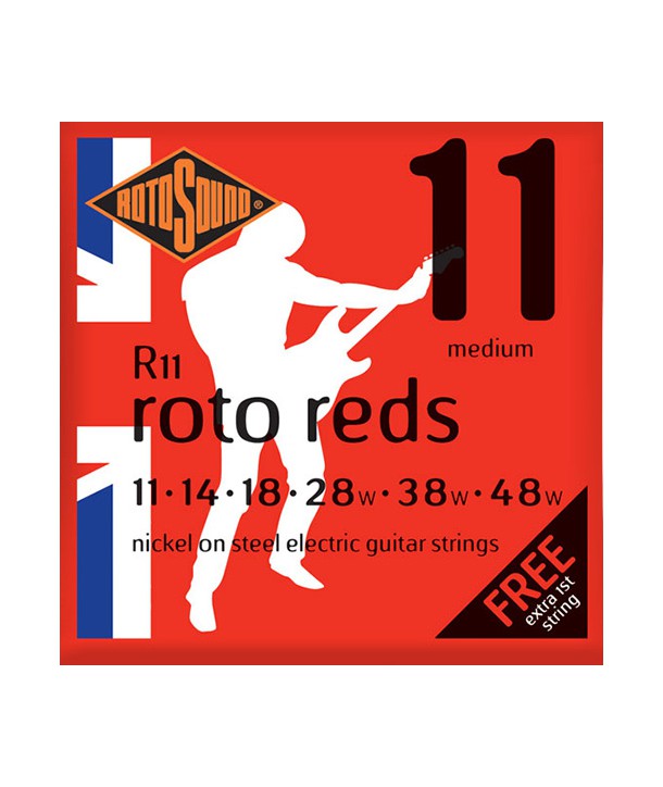 Electric strings set Roto Reds Medium Nickel 11-48