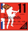 E-Gitarren Saiten Roto Reds Medium Nickel 11-48