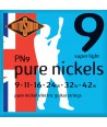 Electric strings set Roto Blue Pure Nickels Super Light 9-42
