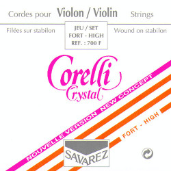 Jeu Crystal Tension Forte avec Mi acier à boucle