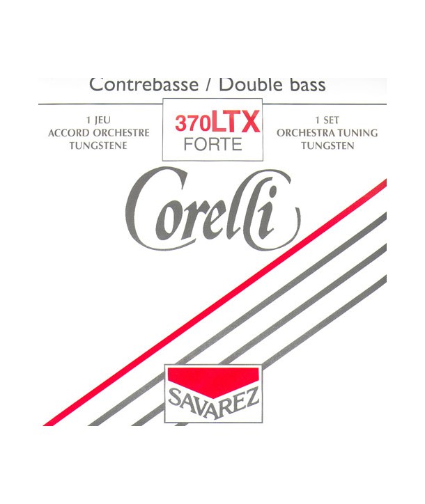 Jeu Corelli Orchestre Tungstène Tension Forte TX avec Mi grande longueur