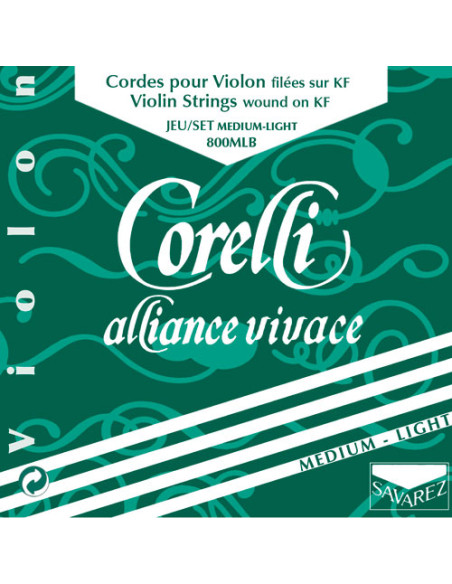 Corde à l'unité Mi à boule Alliance Vivace Medium Light