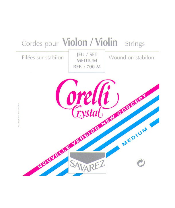 Corde à l'unité Mi à boucle Crystal Medium