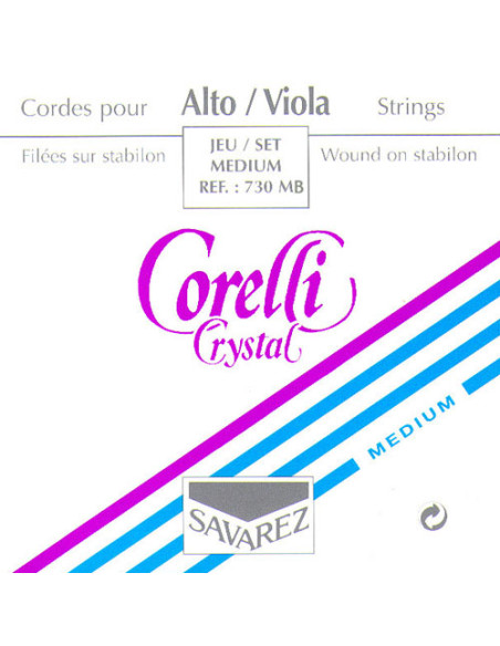Corde à l'unité La en acier filé Crystal Medium 3/4