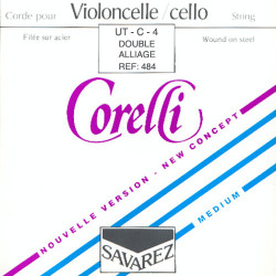 Corde à l'unité Ut Corelli filées sur acier