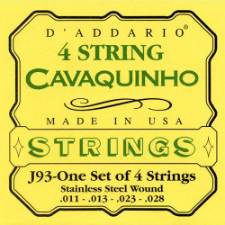 Jeu de cordes pour Cavaquinho
