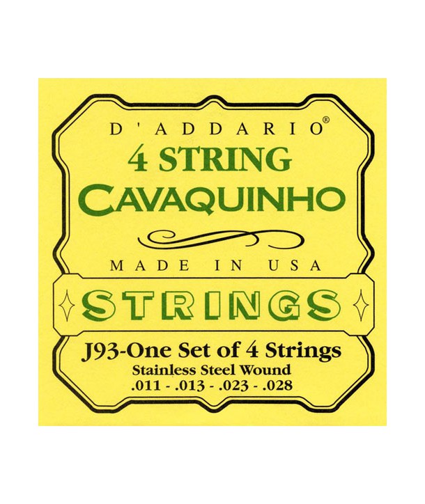 Jeu de cordes pour Cavaquinho