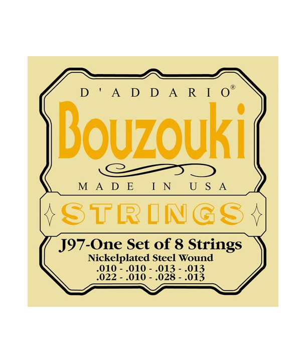 Jeu de cordes pour Bouzouki Grec