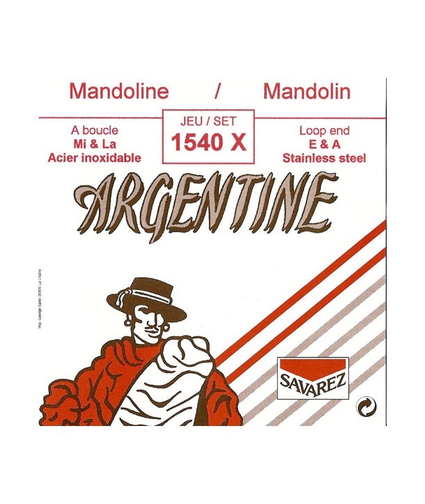 Jeu de cordes Acier inoxydable pour Mandoline Savarez
