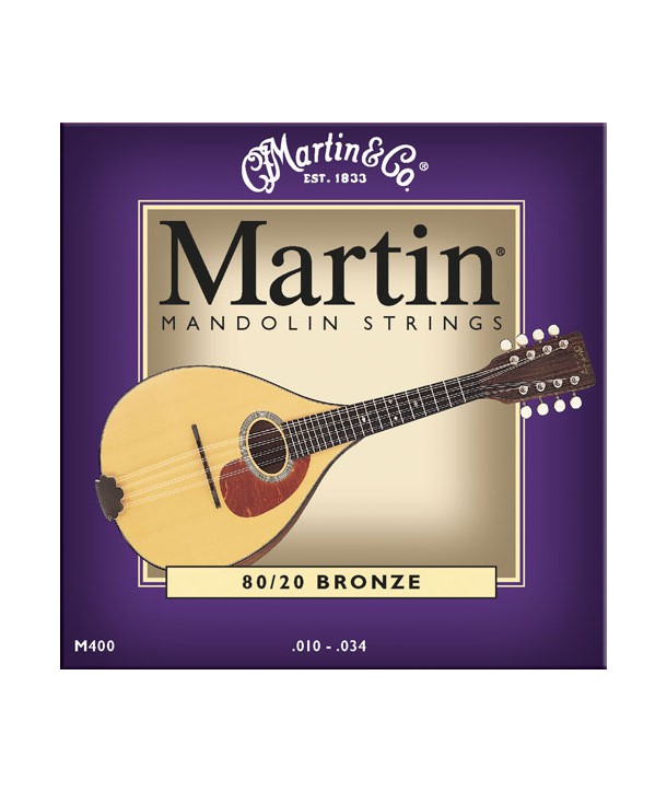 Jeu de cordes 80/20 Bronze pour mandoline