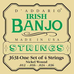 Jeu de cordes pour pour Banjo Tenor Irish Light