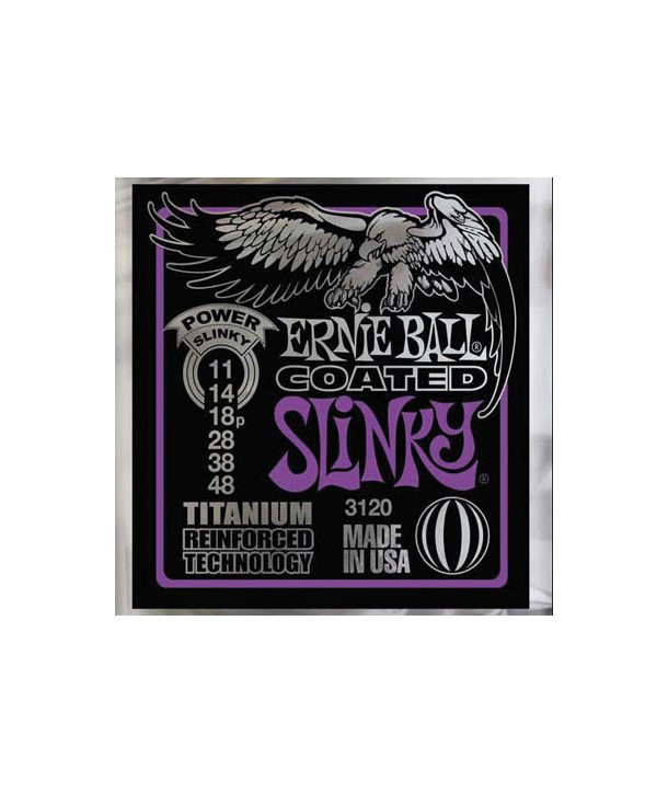 Juego de Cuerdas eléctrica Slinky Electric Titanium Power 11-48