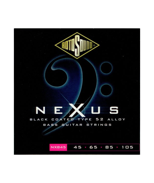 Jeu de cordes Basse NEXUS Black coated 45-105