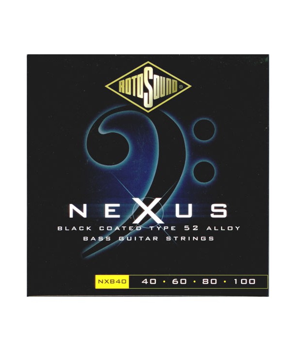 Jeu de cordes Basse NEXUS Black coated 40-100