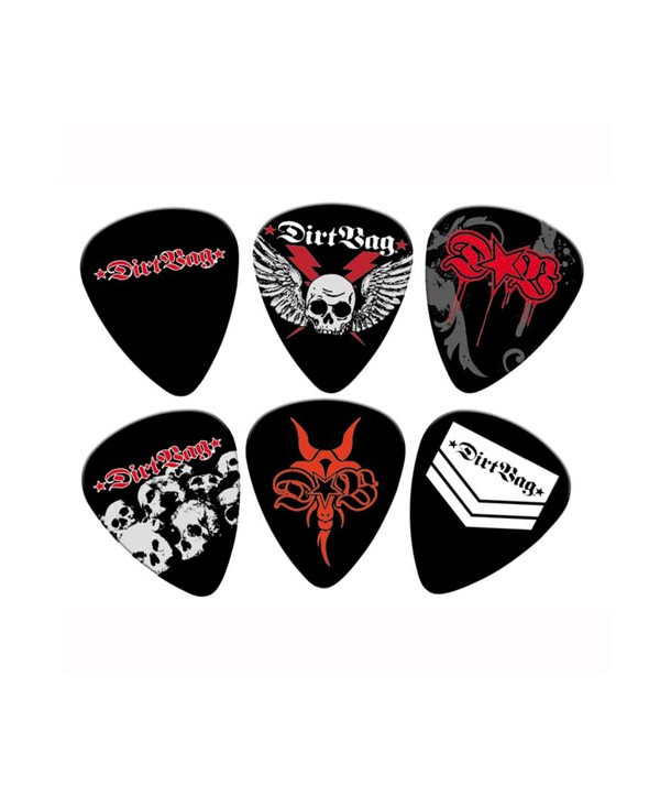 Lot de 6 Médiators DIRTBAG 0,60