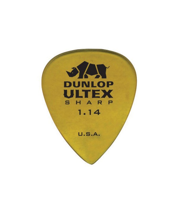 Lot de 6 médiators Ultex Sharp 1,14 mm