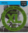 Juego de Cuerdas eléctrica Nickel Wound Medium Top/Extra Heavy Bottom 11-56