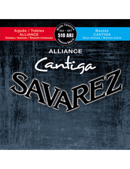 Jeu de cordes classique Alliance CANTIGA tension Mixte 510ARJ