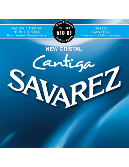 Jeu de cordes classique New Cristal CANTIGA tension Forte 510CJ