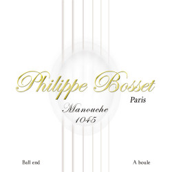 Jeu de cordes Gypsy Jazz à boule tension souple 10-45